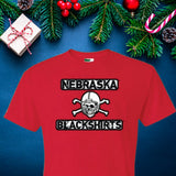 Nebraska Black Shirt Tee